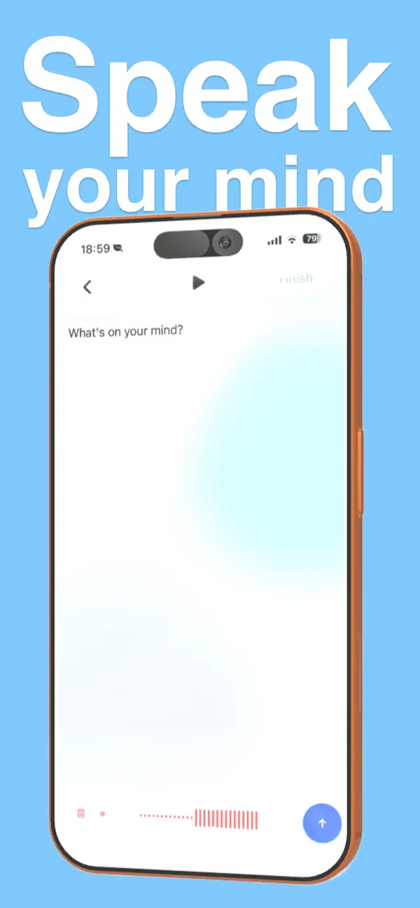 Magic Journal conversation and reflection screen